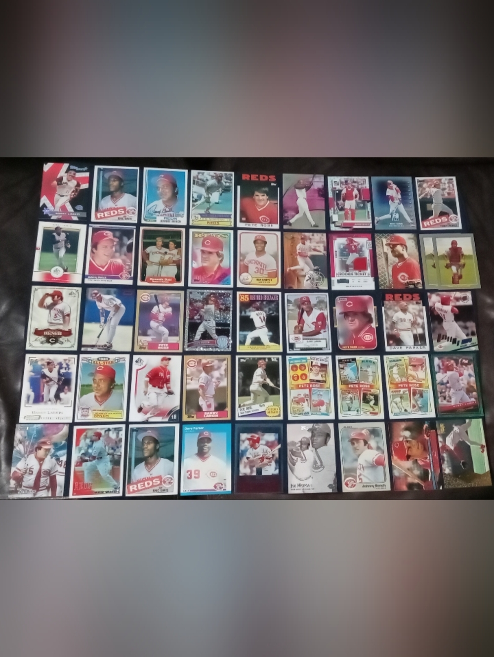 Cincinnati Reds Baseball Card Lot